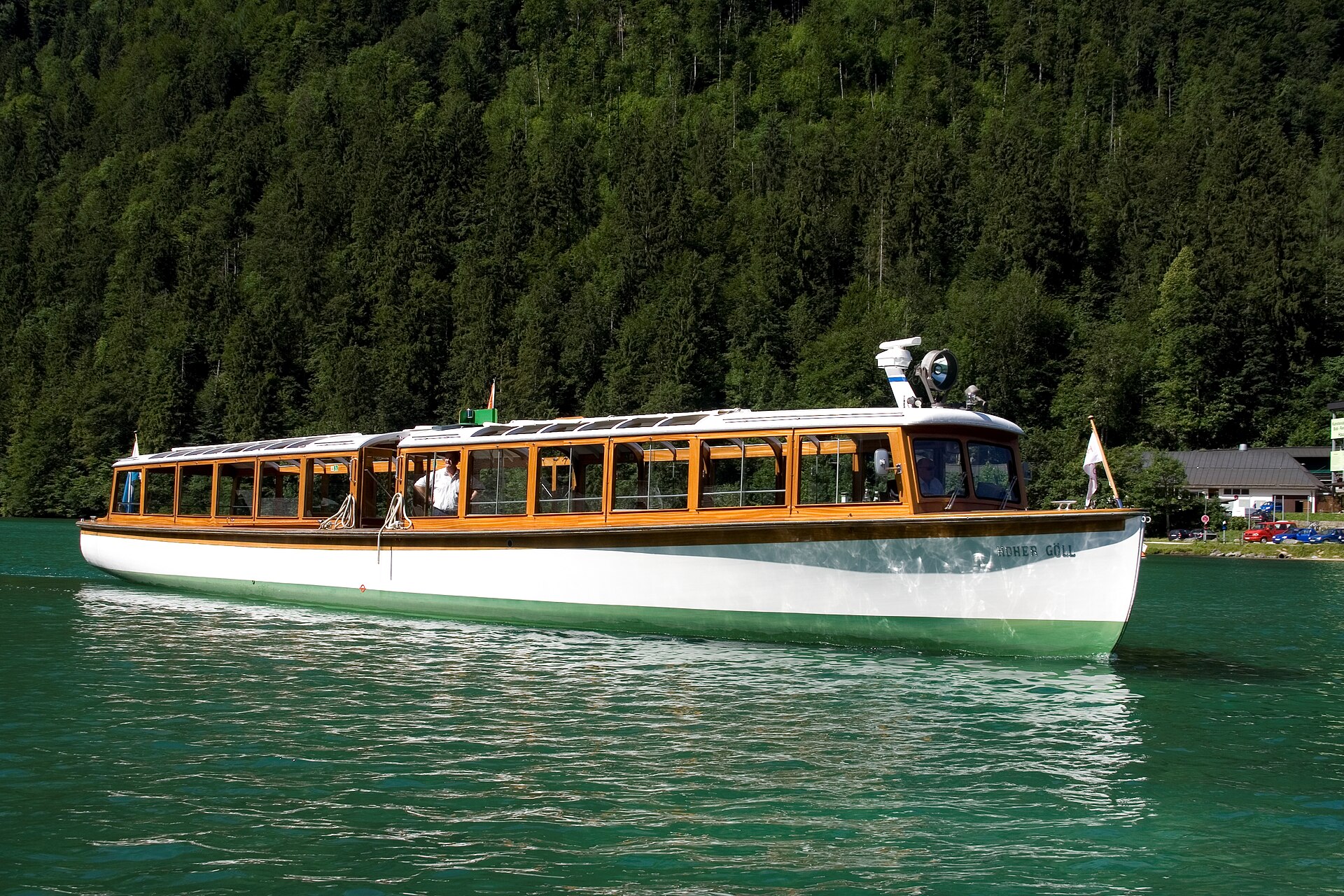 Elektroboot Hoher Göll auf dem Königssee